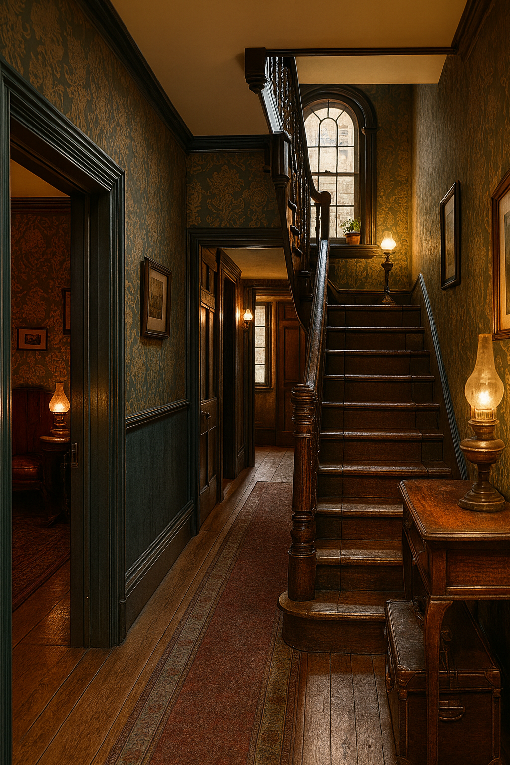 An inside view of the entrance of the hotel